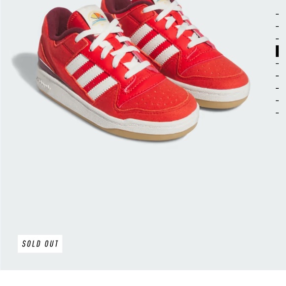 adidas Other - Adidas Forum Low Shoes Kids Bright Red